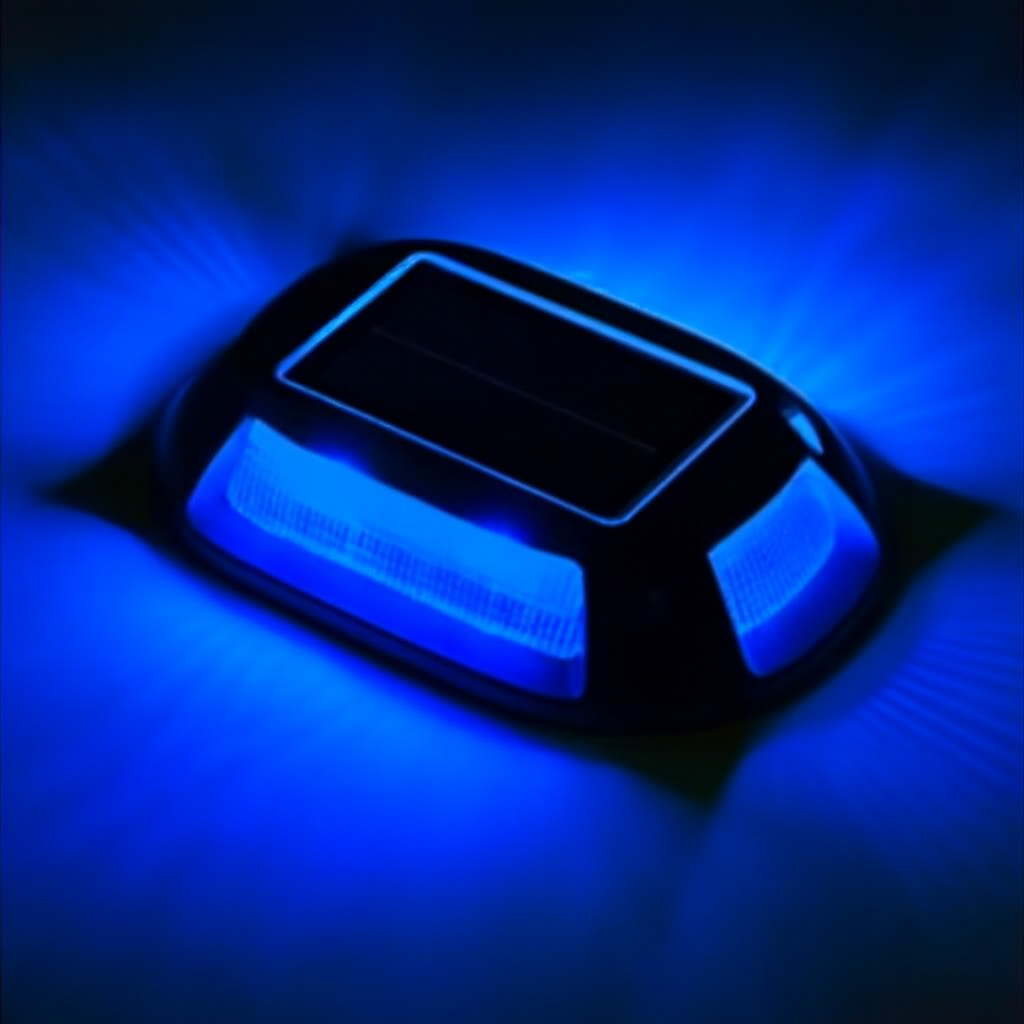 Solar Powered Driveway Lights - 9 Colours in 1 RGB