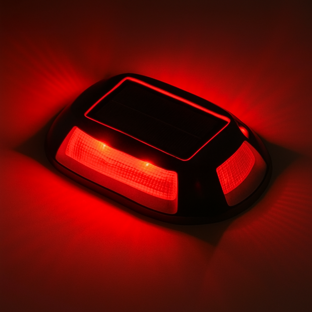 Solar Powered Driveway Lights - 9 Colours in 1 RGB